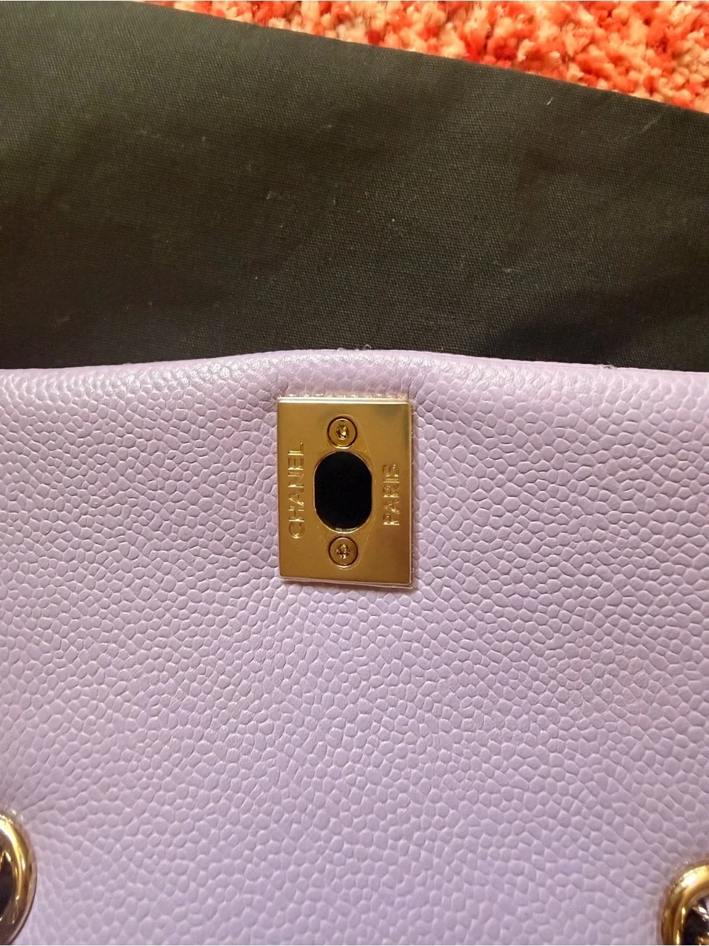 CHANEL Mini Duma Quilted Caviar Backpack